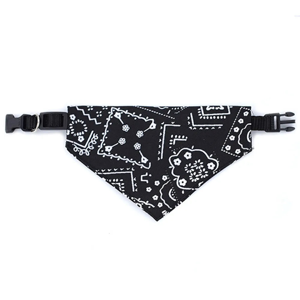 Adjustable Dog Bandana Collar Scarf for Dogs Cats Puppies