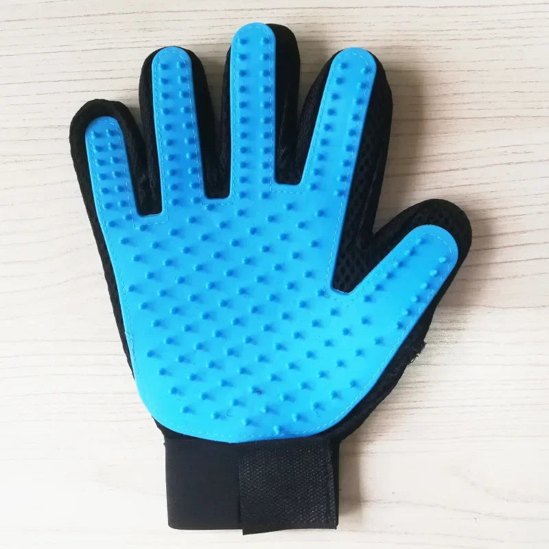 Pet Grooming Glove Deshedding Brush for Dogs Cats Massage