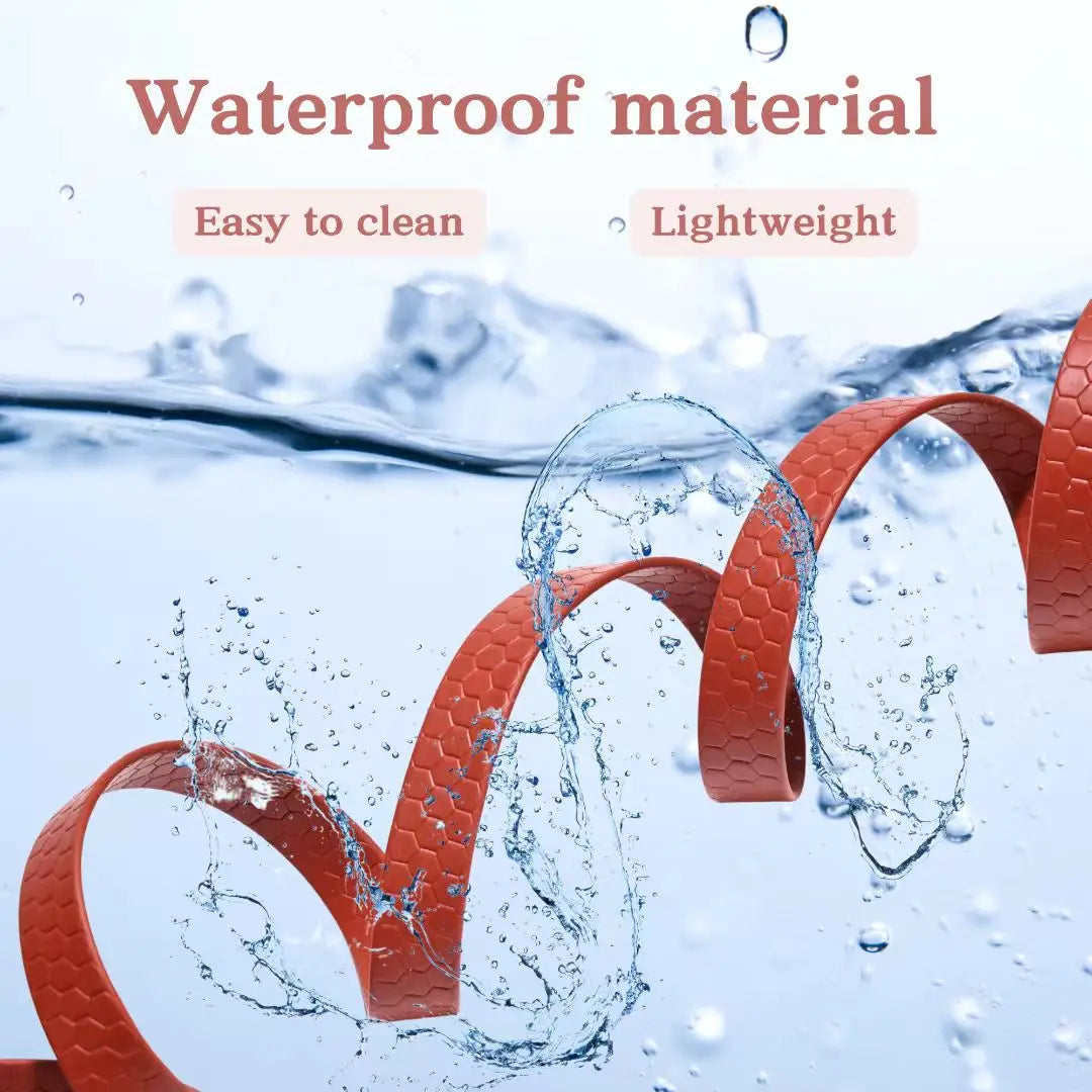 Waterproof PVC Dog Training Leash with Metal Hook