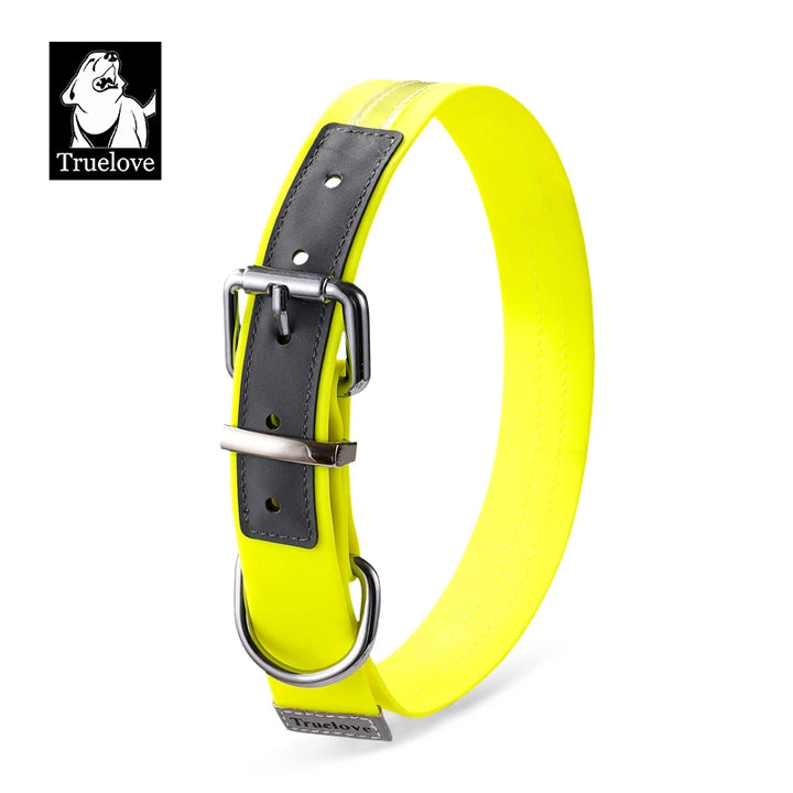 Truelove Waterproof Reflective Adjustable Dog Collar Anti Odor Durable