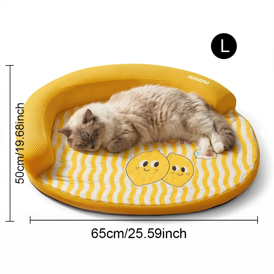 Breathable Washable Pet Sofa Bed for Small Medium Pets