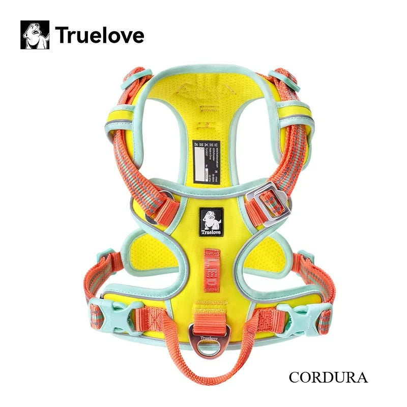 Reflective Breathable Anti Pull Adjustable Dog Harness Vest