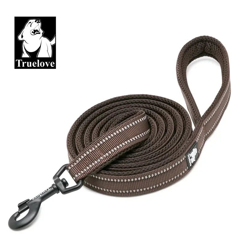 Truelove Reflective Padded Pet Leash for Dogs Cats
