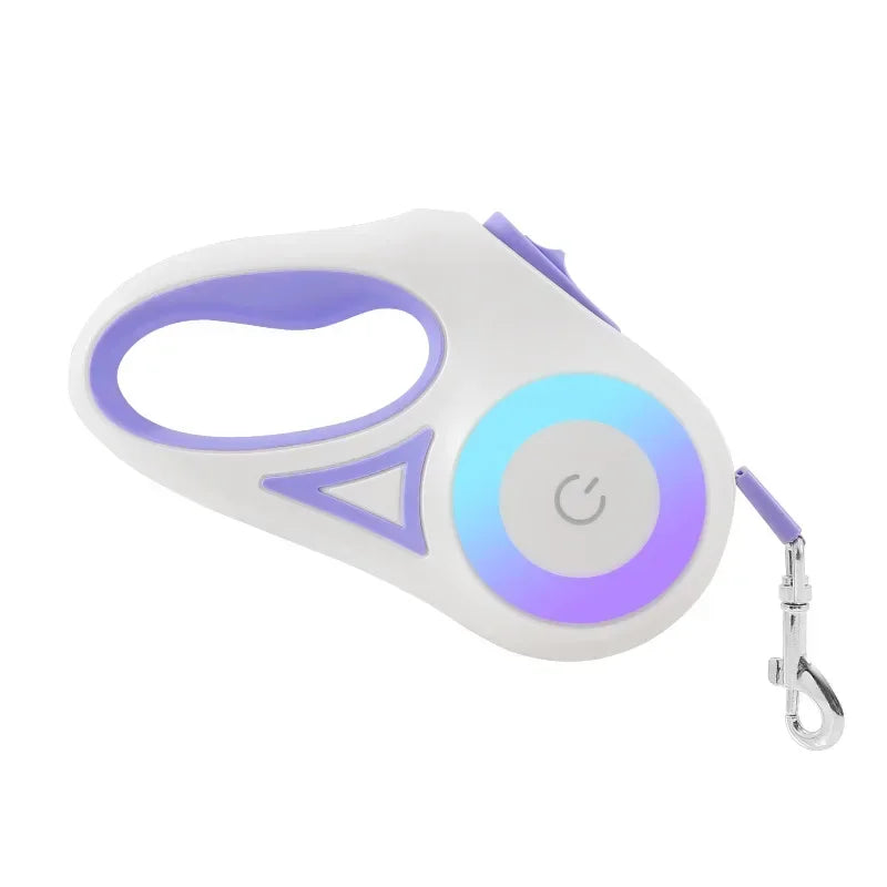 LED Retractable Dog Leash for Small Medium Dogs
