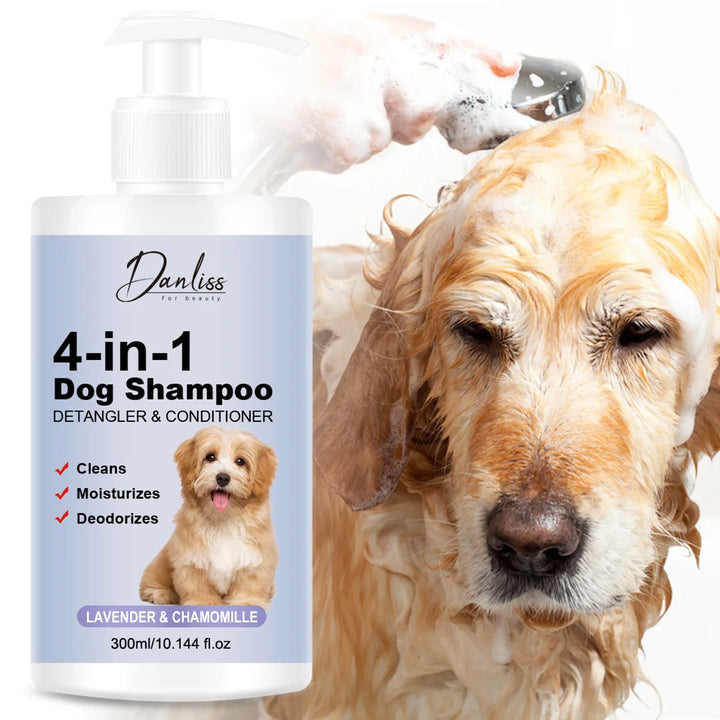 Pet Shampoo for Cats Dogs Odor Removal Hair Care