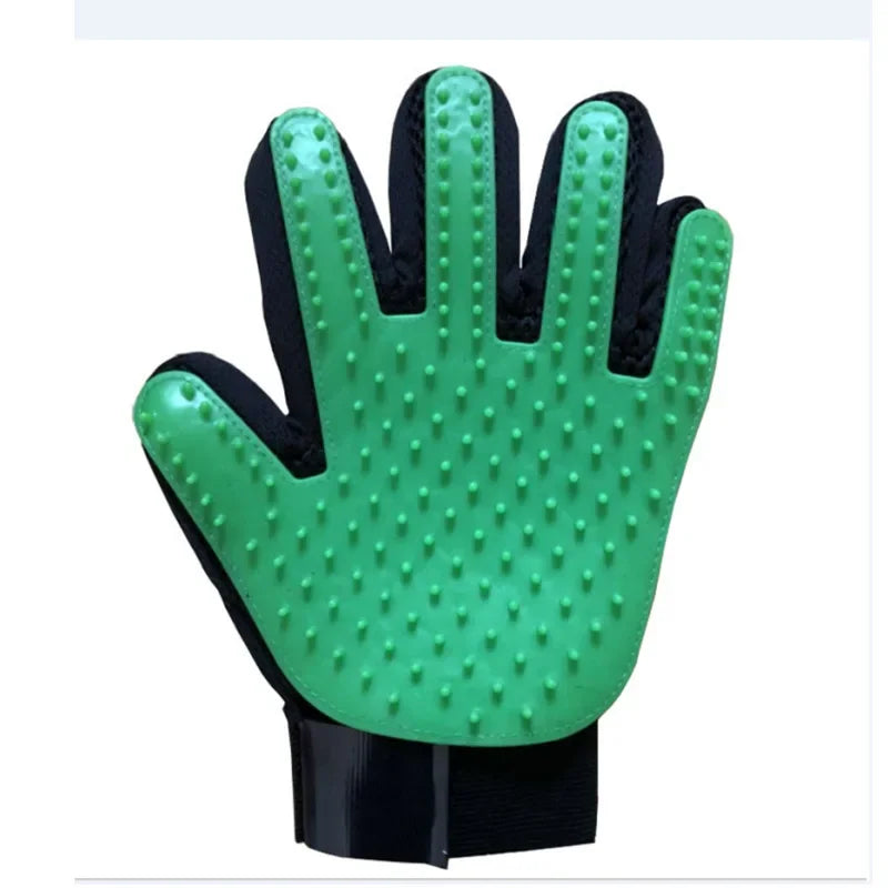 Pet Grooming Glove Deshedding Brush for Dogs Cats Massage